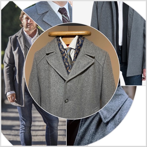 Reliable Clothing of Canada size 46/56EU/XL wool blend car coat - Picture 2 of 13